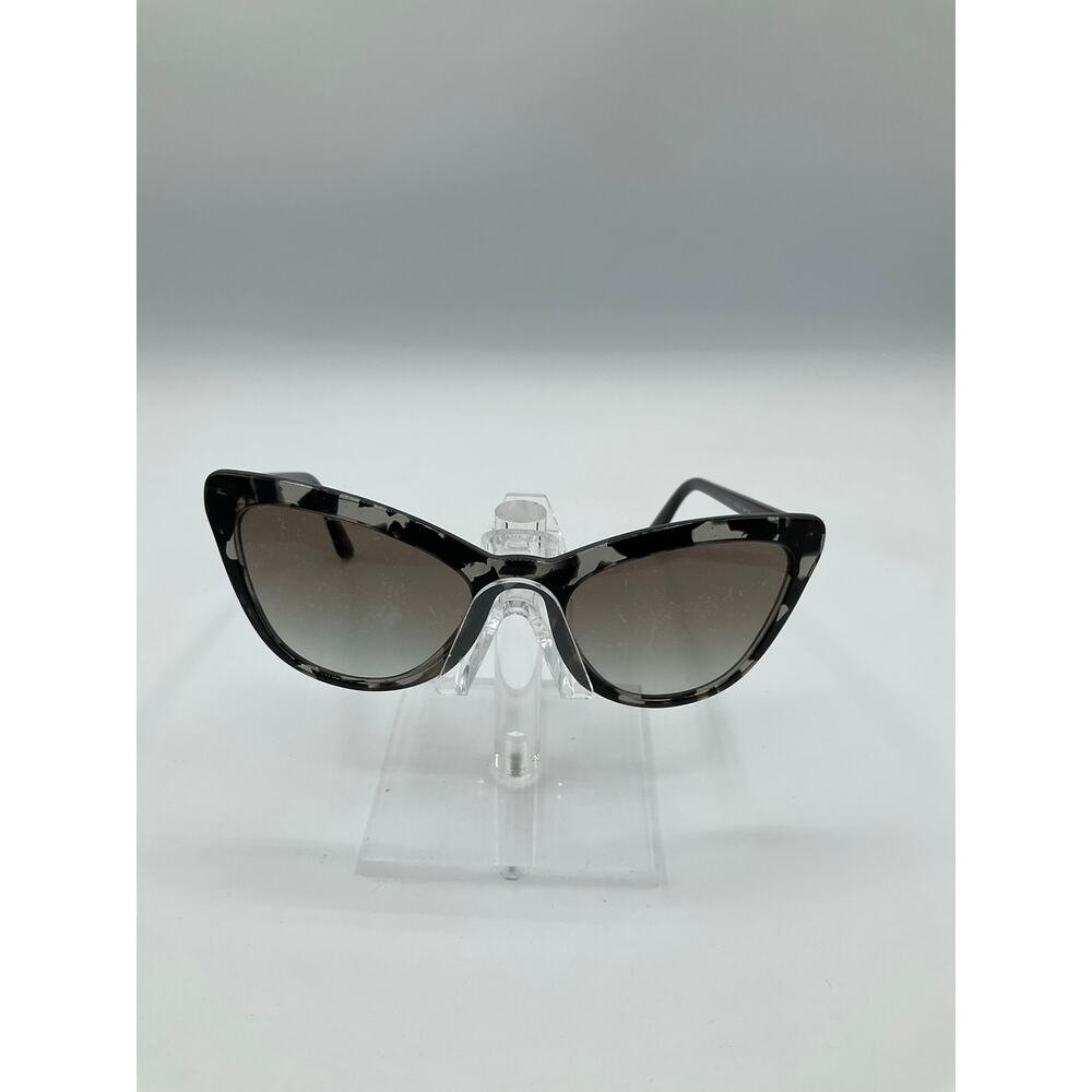 Prada Black Cateye Tortoise Sunglasses - Picture 2 of 8